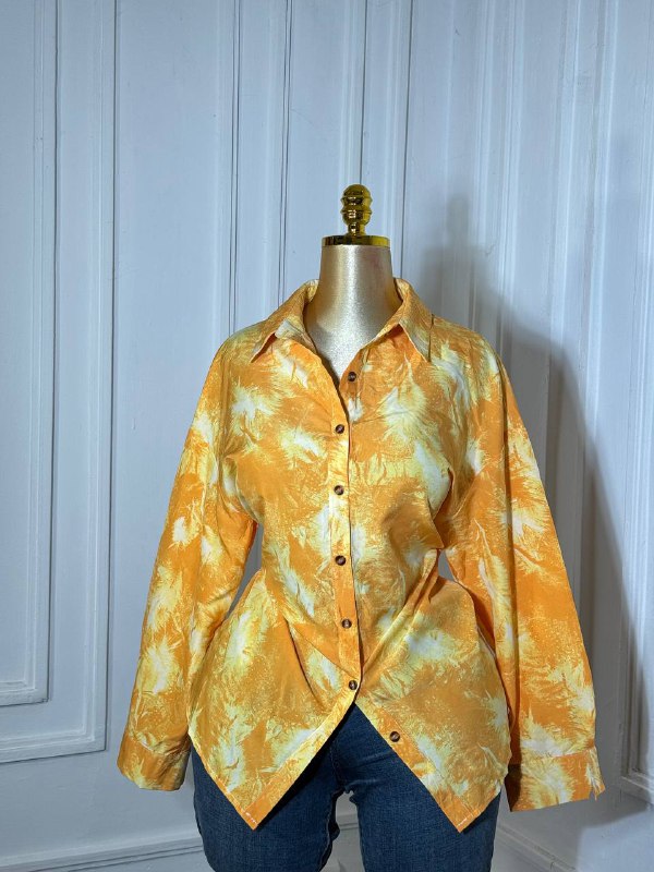 CLUSTER YELOW SHIRT