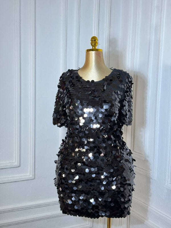 SEQUENCE FRILLS DRESS