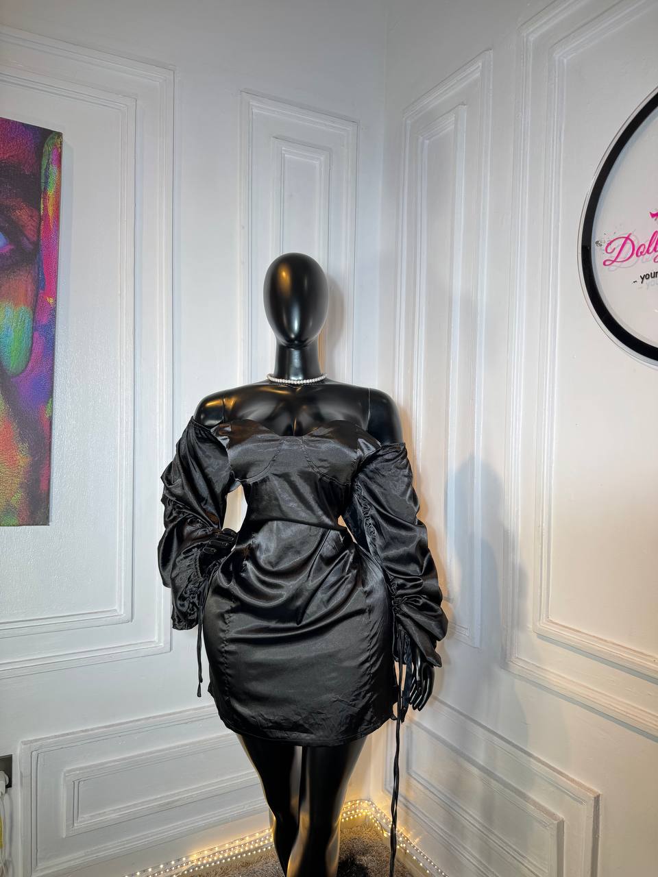 ROLLERS SLEEVE DRESS