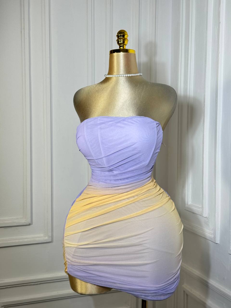 LUXE LAXE MESH DRESS