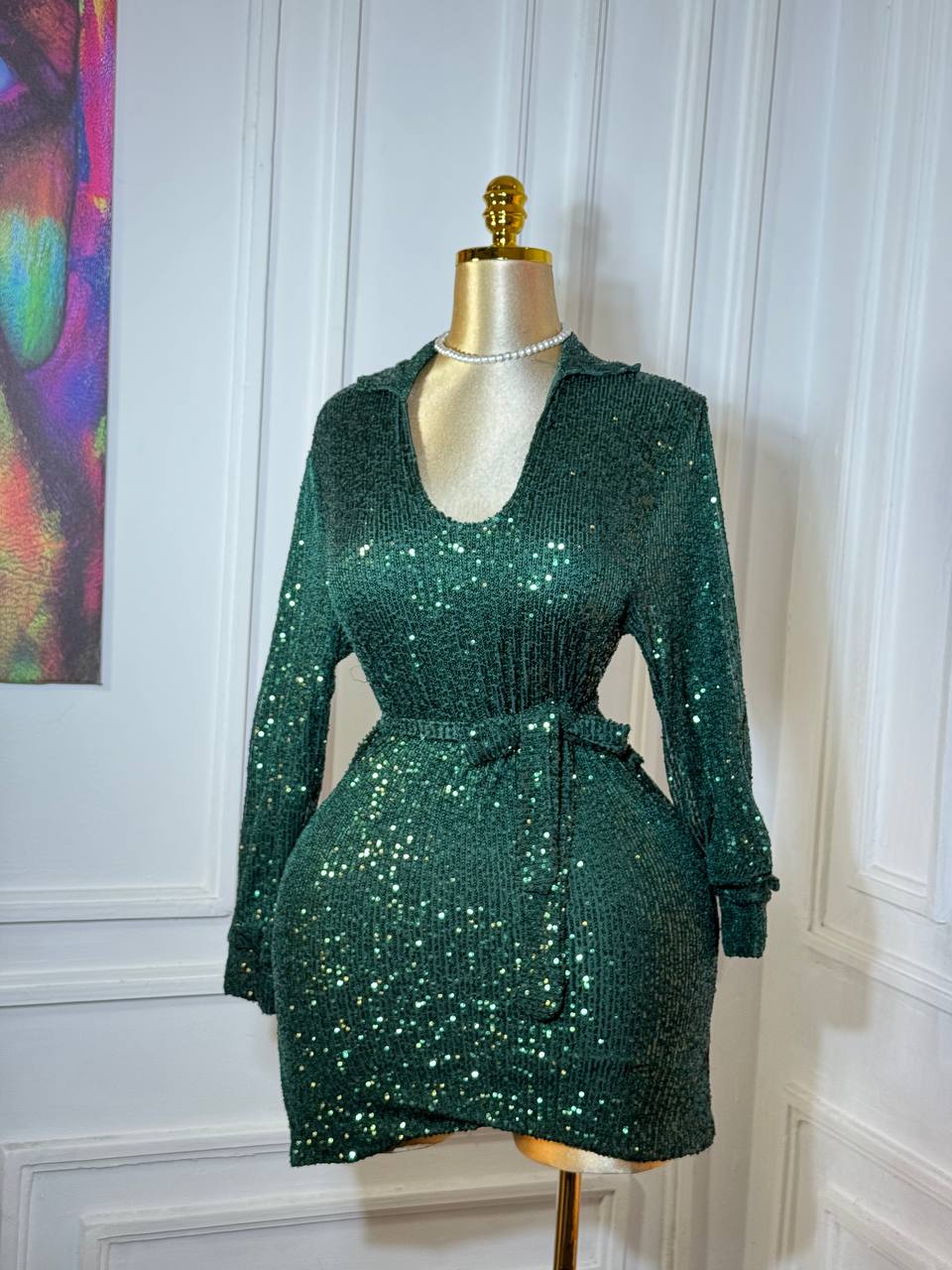 GREENE GLOW DRESS