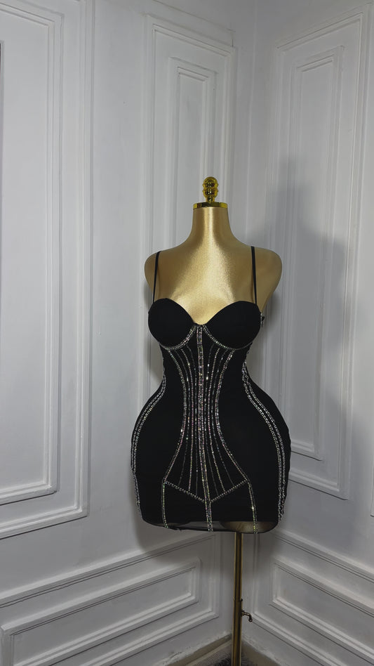 Mystic Dusk Evening Gown