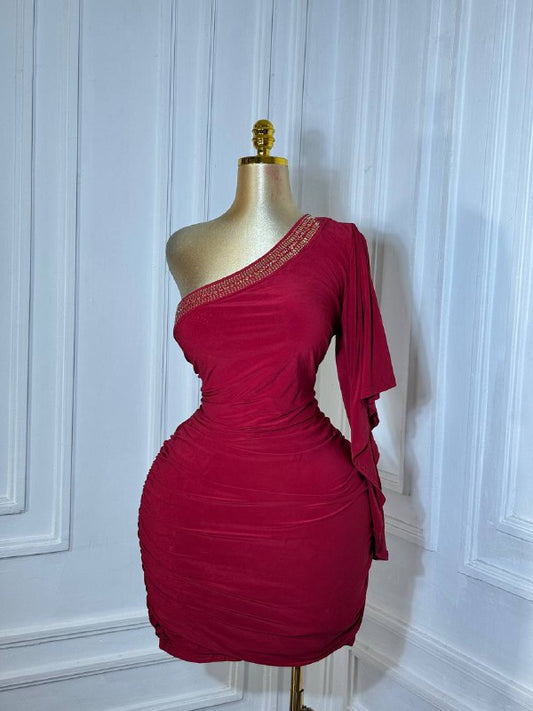 TWIRL RUFFLES DRESS