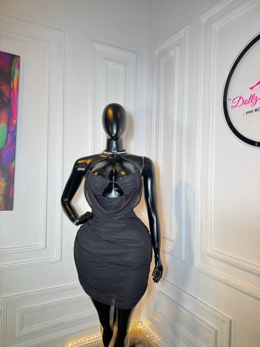 SLINKY CUT OUT DRESS