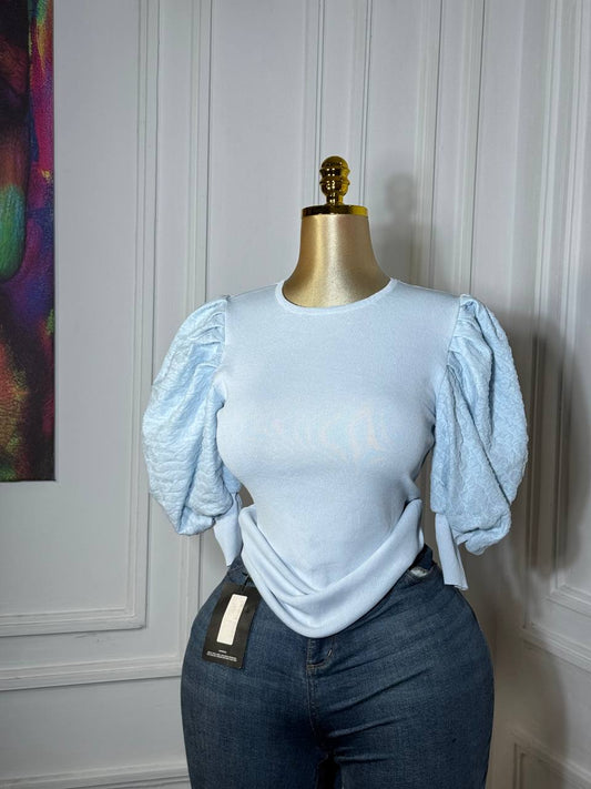 TWIRLING TULIP TOP