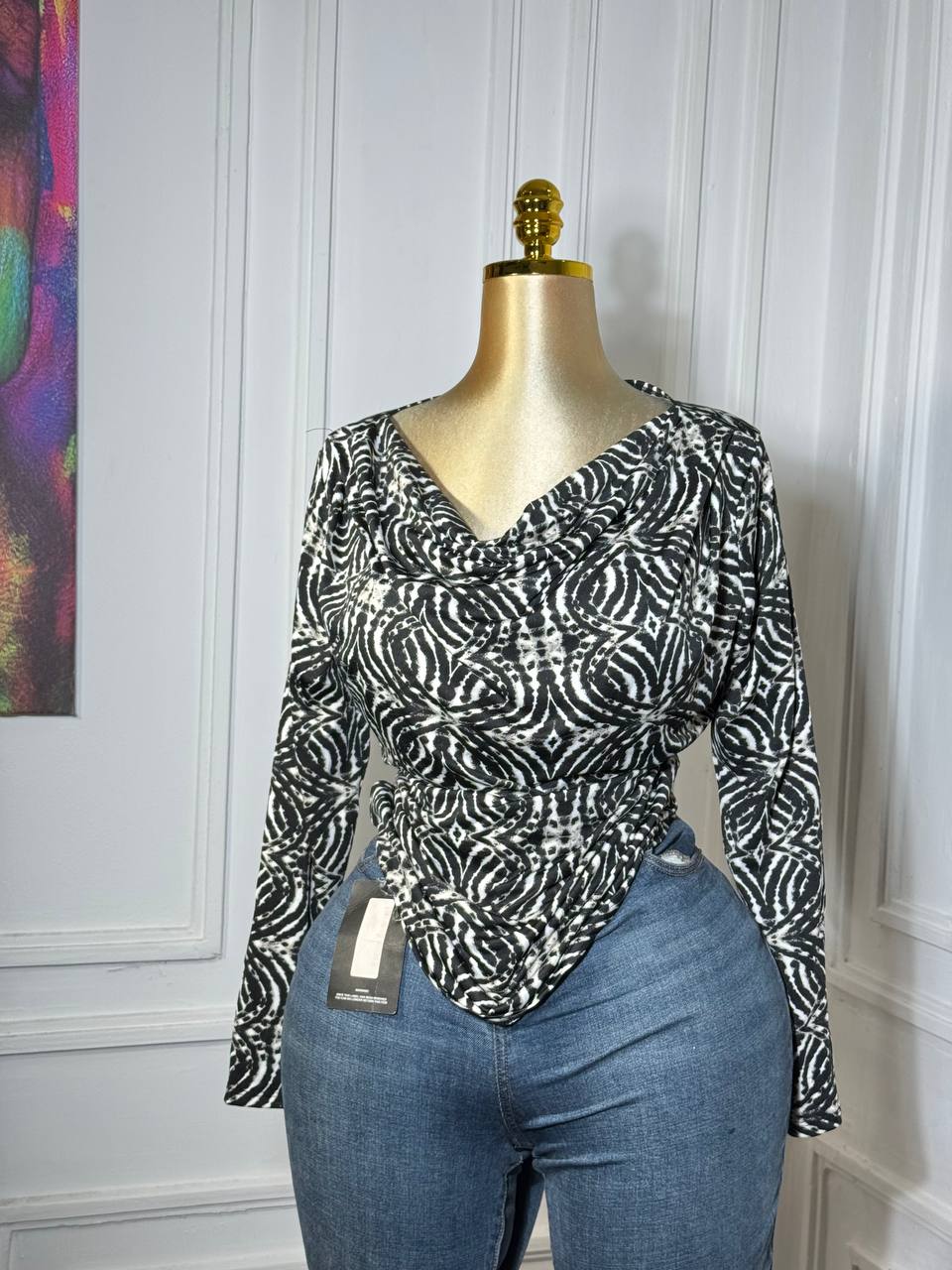 VEDA COWL NECK