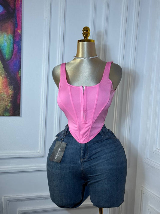 BLUSH MINT CORSET