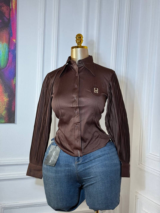 BROWN ORCHID SHIRT