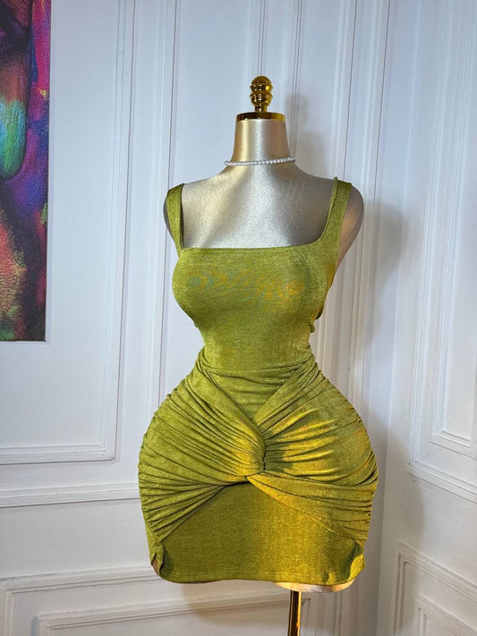 ROSY ROLLS DRESS