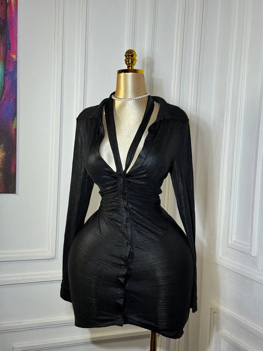 FLIRTY SHADOW DRESS