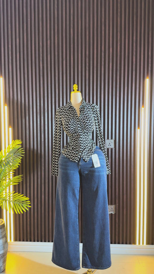 Stripe rutched (12)