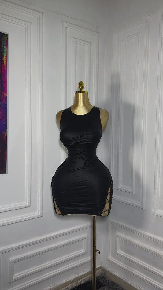 Royal Satin Delight Dress