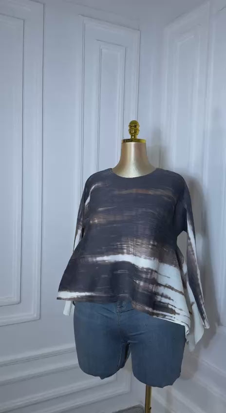 SPICY DYE MIYAKI TOP