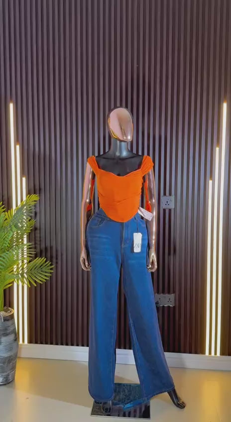 ORANGE CORSET UK 10