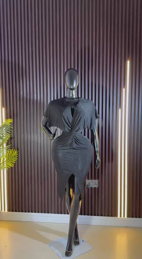 TWISTED KNOT DRESS UK 8/14